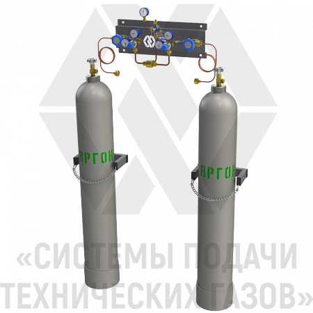 Рампа перепускная автоматическая для аргона РПААр-2-Л | СИСТЕМА ПОДАЧИ ТЕХНИЧЕСКИХ ГАЗОВ