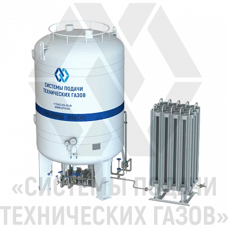 Газификатор холодный криогенный ГХК-6/1,6-200 | СИСТЕМА ПОДАЧИ ТЕХНИЧЕСКИХ ГАЗОВ