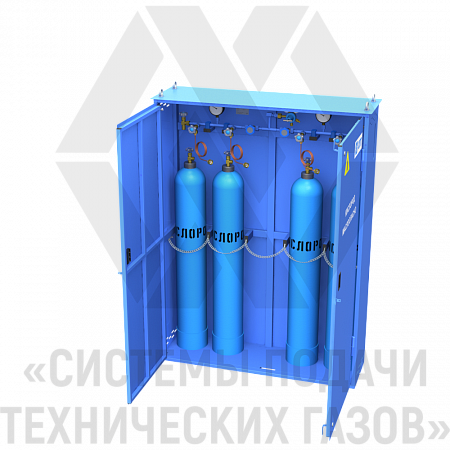 Рампа перепускная для кислорода РПК-4-Ш | СИСТЕМА ПОДАЧИ ТЕХНИЧЕСКИХ ГАЗОВ