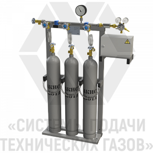 Рампа разрядная для закиси азота РРЗА-3-К
