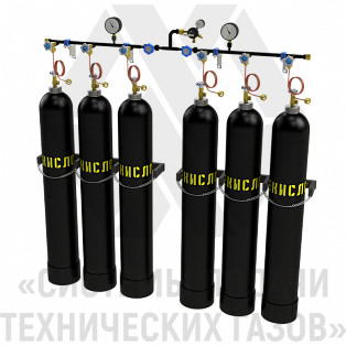 Рампа перепускная для углекислоты РПУ-6-Л