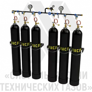 Рампа перепускная для углекислоты РПУ-6-Л
