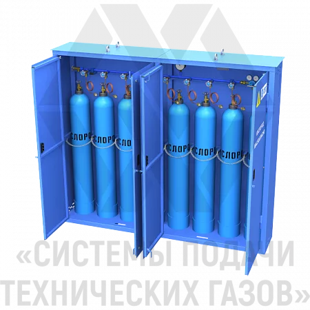 Рампа разрядная для кислорода РРК-8-Ш | СИСТЕМА ПОДАЧИ ТЕХНИЧЕСКИХ ГАЗОВ