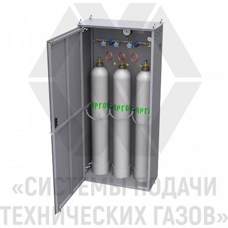 Рампа разрядная для аргона РРАр-3-Ш | СИСТЕМА ПОДАЧИ ТЕХНИЧЕСКИХ ГАЗОВ