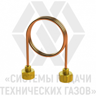 Змеевик рамповый ЗР (М2 6х1 L=1000)