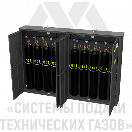 Рампа перепускная для азота РПАз-10-Ш | СИСТЕМА ПОДАЧИ ТЕХНИЧЕСКИХ ГАЗОВ