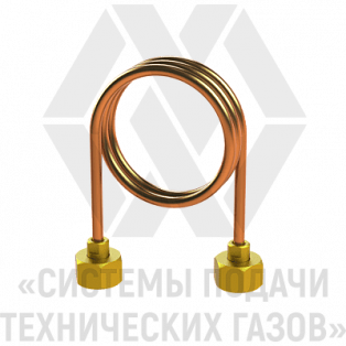 Змеевик рамповый ЗР (М2 8х1,5 L=1000)