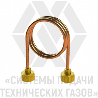 Змеевик рамповый ЗР (М2 8х1,5 L=1000)