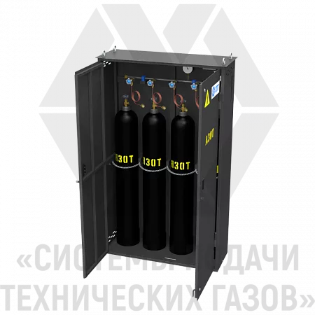 Рампа разрядная для азота РРАз-4-Ш | СИСТЕМА ПОДАЧИ ТЕХНИЧЕСКИХ ГАЗОВ