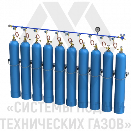 Рампа разрядная РР-10-Л | СИСТЕМА ПОДАЧИ ТЕХНИЧЕСКИХ ГАЗОВ