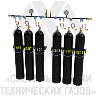 Рампа перепускная наполнительная для азота РПНАз-6-Л