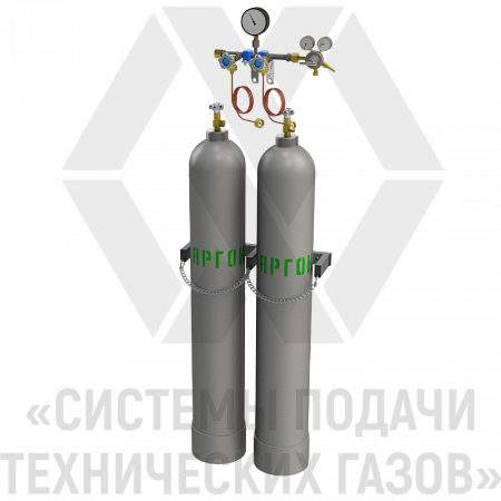 Рампа разрядная для аргона РРАр-2-Л | СИСТЕМА ПОДАЧИ ТЕХНИЧЕСКИХ ГАЗОВ