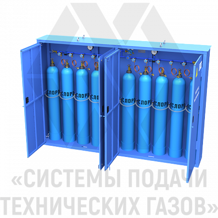 Рампа перепускная для кислорода РПК-10-Ш | СИСТЕМА ПОДАЧИ ТЕХНИЧЕСКИХ ГАЗОВ
