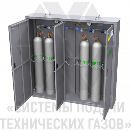 Рампа перепускная для аргона РПАр-6-Ш | СИСТЕМА ПОДАЧИ ТЕХНИЧЕСКИХ ГАЗОВ