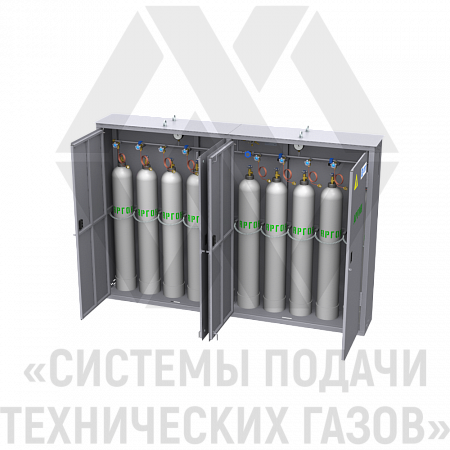 Рампа перепускная для аргона РПАр-10-Ш | СИСТЕМА ПОДАЧИ ТЕХНИЧЕСКИХ ГАЗОВ