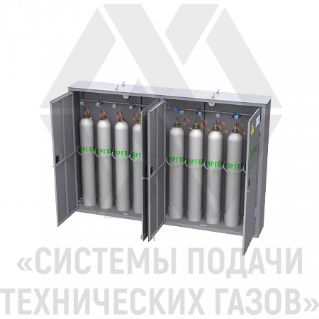 Рампа перепускная для аргона РПАр-10-Ш | СИСТЕМА ПОДАЧИ ТЕХНИЧЕСКИХ ГАЗОВ