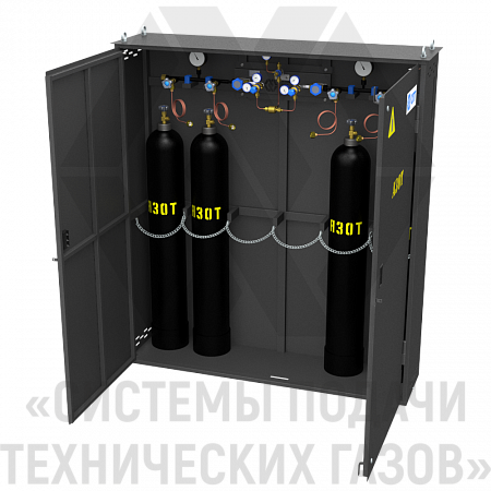 Рампа перепускная автоматическая для азота РПААз-4-Ш | СИСТЕМА ПОДАЧИ ТЕХНИЧЕСКИХ ГАЗОВ