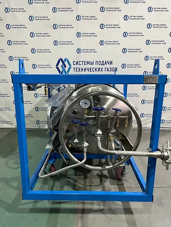 Газификатор холодный криогенный ГХК-0,5/1,59-30 | СИСТЕМА ПОДАЧИ ТЕХНИЧЕСКИХ ГАЗОВ
