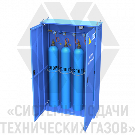 Рампа разрядная для кислорода РРК-4-Ш | СИСТЕМА ПОДАЧИ ТЕХНИЧЕСКИХ ГАЗОВ