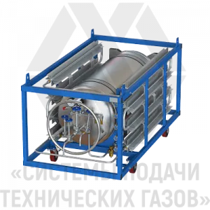 Газификатор холодный криогенный ГХК-0,5/1,59-60 с коллектором на 5 постов