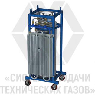 Газификатор холодный криогенный ГХК-0,195/2,3-30 с коллектором на 3 поста
