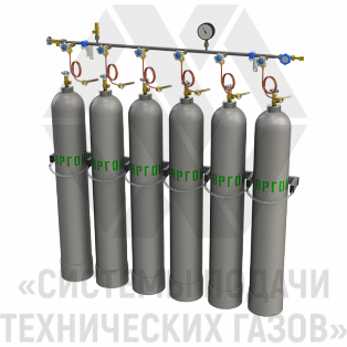 Рампа наполнительная для аргона РНАр-6-Л