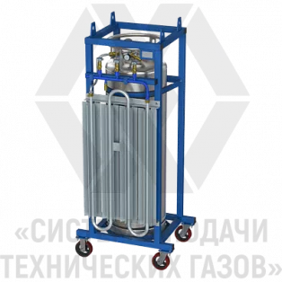 Газификатор холодный криогенный ГХК-0,210/2,3-30 с коллектором на 3 поста
