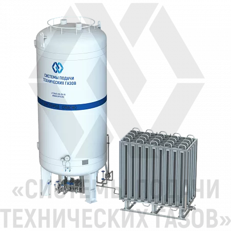 Газификатор холодный криогенный ГХК-10/1,6-500 | СИСТЕМА ПОДАЧИ ТЕХНИЧЕСКИХ ГАЗОВ