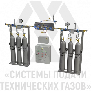 Рампа перепускная автоматическая для закиси азота РПАЗА-6-К