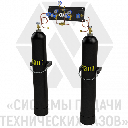 Рампа перепускная автоматическая для азота РПААз-2-Л | СИСТЕМА ПОДАЧИ ТЕХНИЧЕСКИХ ГАЗОВ