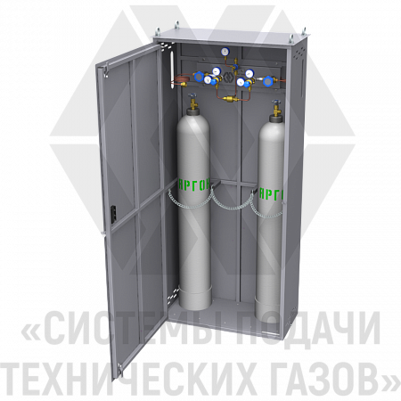 Рампа перепускная автоматическая для аргона РПААр-2-Ш | СИСТЕМА ПОДАЧИ ТЕХНИЧЕСКИХ ГАЗОВ