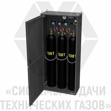Рампа разрядная для азота РРАз-3-Ш | СИСТЕМА ПОДАЧИ ТЕХНИЧЕСКИХ ГАЗОВ