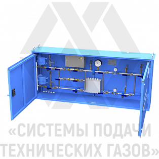 Щит газовый регулирующий для кислорода ЩГРК-2