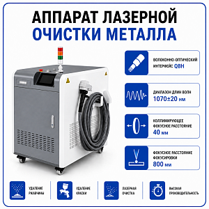 Аппарат лазерной очистки металла