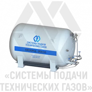 Резервуар криогенный РК-6/0,6 (Цистерна транспортная криогенная ЦТК-6/0,6)