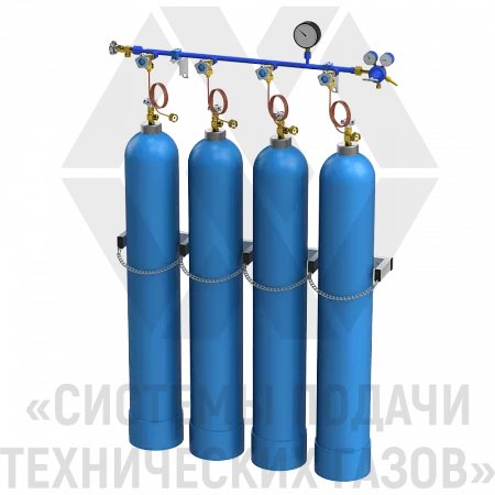 Рампа разрядная РР-4-Л | СИСТЕМА ПОДАЧИ ТЕХНИЧЕСКИХ ГАЗОВ