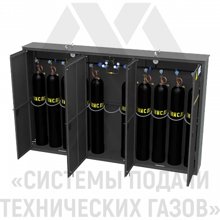 Рампа перепускная автоматическая для углекислоты РПАУ-10-Ш | СИСТЕМА ПОДАЧИ ТЕХНИЧЕСКИХ ГАЗОВ
