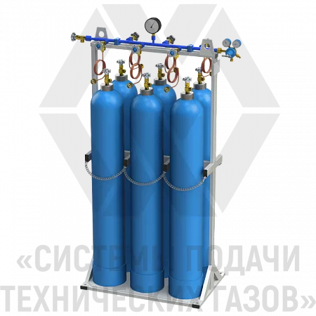 Рампа разрядная РР-6-К | СИСТЕМА ПОДАЧИ ТЕХНИЧЕСКИХ ГАЗОВ