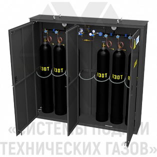 Рампа перепускная автоматическая для азота РПААз-6-Ш